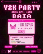 Y2K PARTY TRAFFIC LIGHT (6PM–7PM)