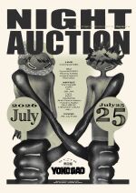 “NIGHT AUCTION” Supported bt Yokogao magazine