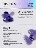MUTEK.JP 2026 1 Day Ticket (11/20)