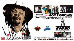 LUCIANO "JAH MESSENJAH" JAPAN TOUR in TOKYO