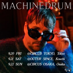 MACHINEDRUM JAPAN TOUR in Osaka