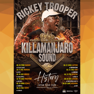 RICKEY TROOPER fr KILLAMANJARO "HISTORY" JAPAN TOUR 2026 in 横浜