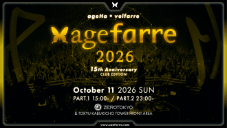 agefarre 2026 -ageHa×velfarre 15th Anniversary CLUB EDITION-