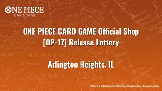 OP-17 Release Event [Arlington Heights IL]