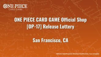 OP-17 Release Event: San Francisco, CA