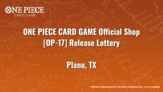 OP-17 Release Event: Plano, TX