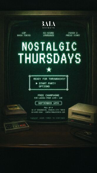 NOSTALGIC THURSDAYS