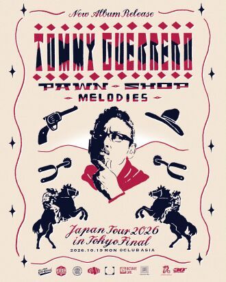 TOMMY GUERRERO NEW ALBUM RELEASE “PAWN SHOP MELODIES” JAPAN TOUR 2026 in TOKYO *FINAL!!!