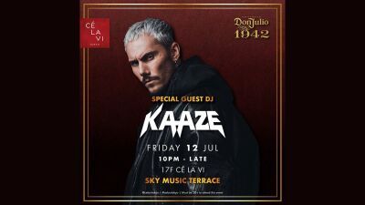 昨年渋谷CÉ LA VI TOKYOを大いに盛り上げたスウェーデン発のDJ/プロデューサーKAAZE (ケーズ) の再来日公演決定！7月12日 (金) 開催