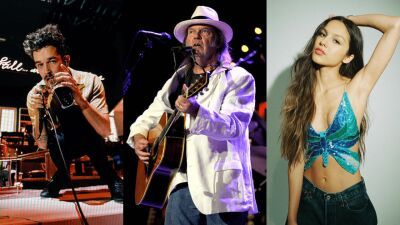 「Glastonbury Festival 2025」ヘッドライナーにThe 1975、ニール・ヤング＆ザ・クローム・ハーツ、オリヴィア・ロドリゴを発表