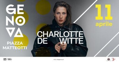 世界No.1テクノDJ Charlotte de Witte (シャーロット・デ・ウィッテ) 、イタリア、ジェノヴァ行政と協力し完全無料の大規模レイヴを開催、約2万人が集結