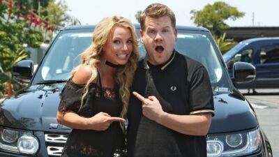 Britney Spearsが車内で熱唱？！CBS人気番組に登場し、「Toxic」など懐メロを披露！