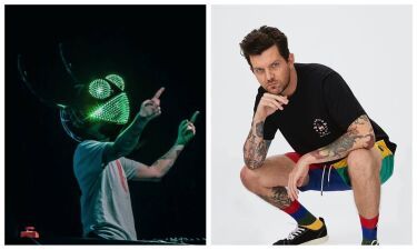 異色の組み合わせ...!? Deadmau5があのDJとステージでダンスを披露！