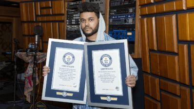 The Weeknd、ギネス世界記録を2つゲット！その内容とは？