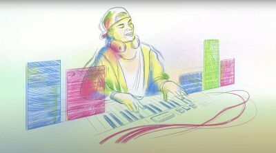 記念日や有名人の生誕等を祝うためにGoogleのロゴがアレンジされる「GOOGLE DOODLE」がAvicii（アヴィーチー）の誕生日を祝福するアニメーション動画を公開