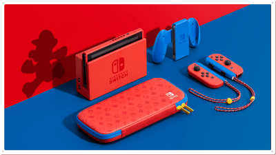 マリオをモチーフにしたスペシャルセット「Nintendo Switch マリオレッド×ブルー セット」が2021年2月12日に発売決定！予約は1月25日より開始
