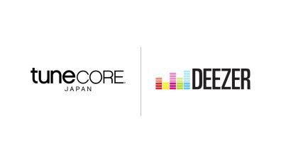 TuneCore Japan、フランス発の音楽ストリーミングサービス 『DEEZER』への楽曲配信が可能に