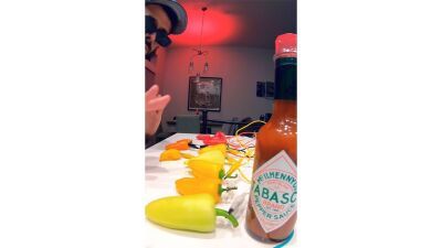ロサンゼルスのアーティストRoy LaCroix (ロイ・ラクロワ) が "唐辛子" を楽器にしたダンスミュージックの新曲「TABASCO」をリリース！ 演奏にはネコちゃんも参加