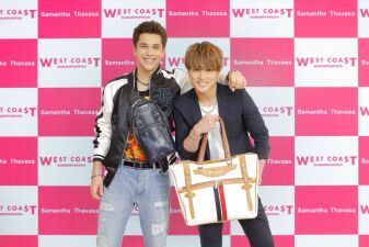 EXILE の白濱亜嵐とオースティン・マホーンが、サマンサタバサのイベントにて激レアパフォーマンス！