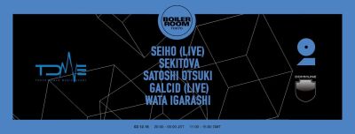 話題のTDMEの2日目に開催される「TDME x BOILER ROOM」タイムテーブル発表！