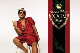 Bruno Marsの約4年振り、全世界待望の3rd アルバムが遂にリリース決定！ヒット間違いナシの新曲も要チェック！