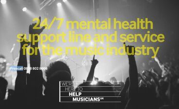 24時間電話サポートで英国ミュージシャンのメンタルヘルスをサポートする慈善団体「Help Musicians UK」