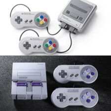 ファミコンに続いて、スーパーファミコンが小さくなって再登場！