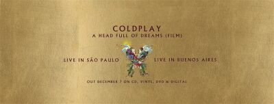 Coldplay（コールドプレイ）、金ピカでイカしたライブ・アルバムが発売！