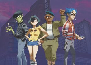 バーチャル・バンドGorillaz、来年以降も精力的に活動を行っていくことを宣言