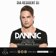 先週末、大盛況でグランドオープンをしたDiA tokyo。あのDANNICとResident DJとして契約が決定！