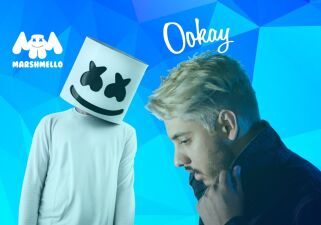 Marshmello & Ookay奇跡のコラボが成立！今週末にコラボトラックを発表！