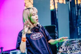 DJ moeがULTRA EUROPEのメインステージでパフォーマンス！