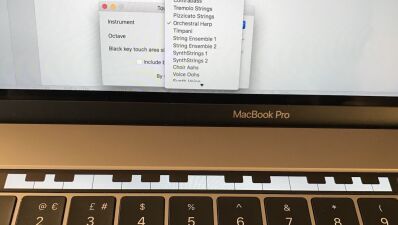 もはやMIDIキーボード不要になるかも！？MAC Book Proの新機能を生かした便利ツールが登場！