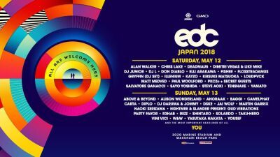 【EDC JAPAN 2018】準備万端でフェスに挑もう！ チェックしておくべき周辺情報、持ち物など