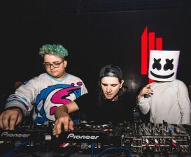 【動画あり】SkrillexとMarshmelloとSlushiiが奇跡のB2Bが実現！？