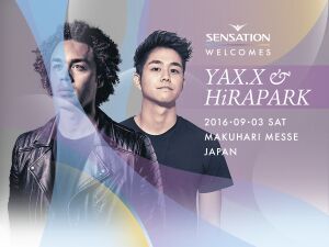 SENSATION JAPAN 2016 ANTHEM SONGをYAX.X & HiRAPARKが発表！