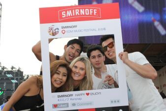ULTRA JAPAN 2016、メインステージに登場するスミノフ®ブースの２階（特別VIPラウンジ）の入場券をゲット！