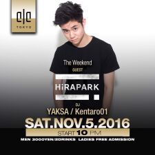 11月5日(土) 日本人最年少で「Sensation」に出演を果たしたHiRAPARKがELE TOKYOに初登場！