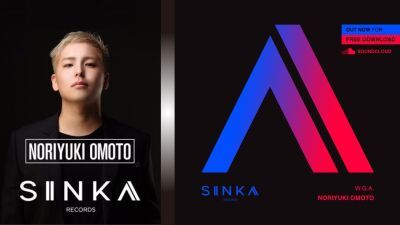 Sinka RecordsからNORIYUKI OMOTOの待望の3rdシングルが遂にリリース！