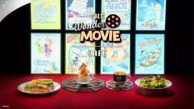 ディズニー創立100周年を記念したスペシャルなカフェ『The Wonder Movie CAFE』第2期のテーマは「ポスターアート」2023年6月28日 (水) よりスタート！