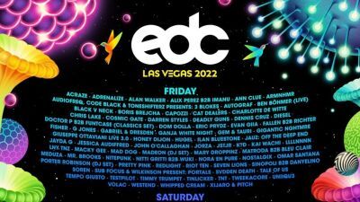 【EDC Las Vegas 2022】ILLENIUM、Zedd、Porter Robinson、Charlotte de Witteら過去最大規模のラインナップを発表!!