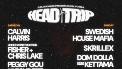 10月10日(金)、11日(土)米カリフォルニア州開催、SHM、Skrillexら出演の「Head Trip」がApple Musicにてライブ配信決定