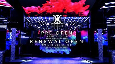 2021年のGWに東京・渋谷最大級の1フロアー面積を誇るTK NIGHTCLUBがグランドリニューアルオープン！より贅沢でお洒落なラグジュアリー空間に一新!!