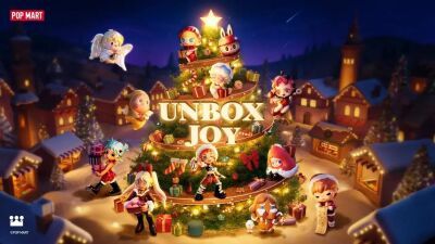 LABUBU (ラブブ) などの世界観に触れられるホリデーイベント『UNBOX JOY』が渋谷キャストにて2025年12月17日 (水) ～25日 (木) まで開催