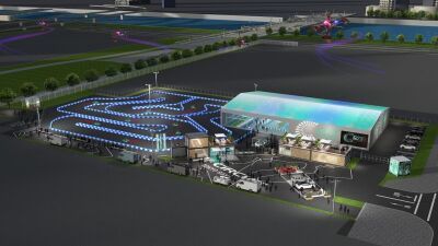 モータースポーツとテクノロジーが融合したエンターテインメント施設『CITY CIRCUIT TOKYO BAY』がお台場「パレットタウン」跡地に2023年10月28日 (土) プレオープン！