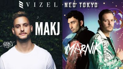 渋谷VIZEL、5月4日(木)・7日(土)はシーンを牽引し続けるイケメンDJのMAKJ（マックジェイ）、13日(金)は独創的サウンドで魅了するMARNIK（マーニク）が待望の来日！共通チケットも販売中