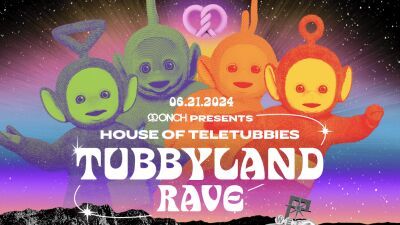あの幼児向けTV番組 "テレタビーズ" がテーマの、大きなお友だち限定の (レイヴ) パーティーがラスベガスAREA15にて開催…シュールでトリッピーなタビーランドでダンス！