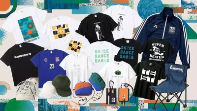 【FUJI ROCK 2023】TESTSET、SUPER BEAVERなどのアーティストコラボTシャツや新作グッズが期間限定で受注販売開始！