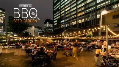 ゴールデンウィークは都心の緑豊かな重要文化財の屋上庭園で手ぶらでBBQ！『日本橋高島屋S.C. BBQ BEER GARDEN』4月17日 (水) オープン！