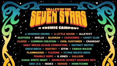 GRiZ (グリズ) 主催ダブステップ/ベースミュージックフェス「Valley of the Seven Stars 2026」開催、Crankdat、LSDREAMら全ラインナップ公開